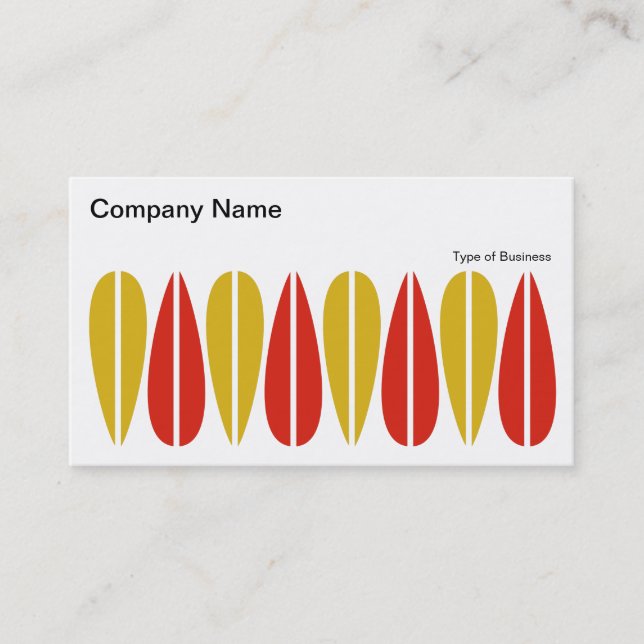 Cartão De Visita Folhas Alternativas 02 (Frente)