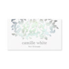 Folhas de folhas verdes azuis