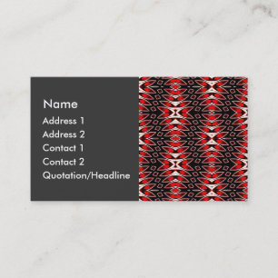 Cartão De Visita Folhas quentes