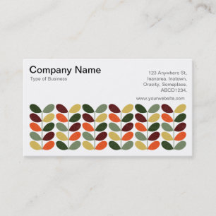 Cartão De Visita Folhas Retroativas 02