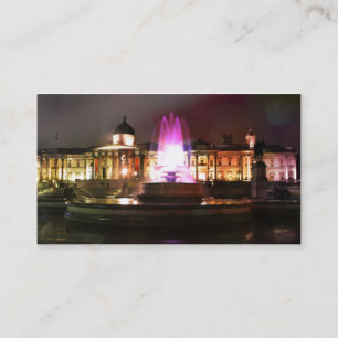 Cartão De Visita Fonte da Praça de Trafalgar