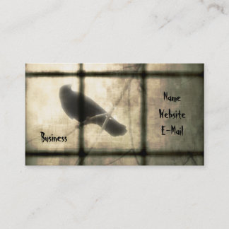 Cartão De Visita Fora da minha janela