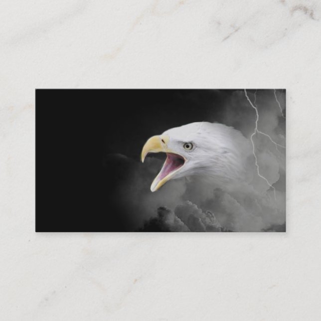 Cartão De Visita Fora da tempestade (Frente)