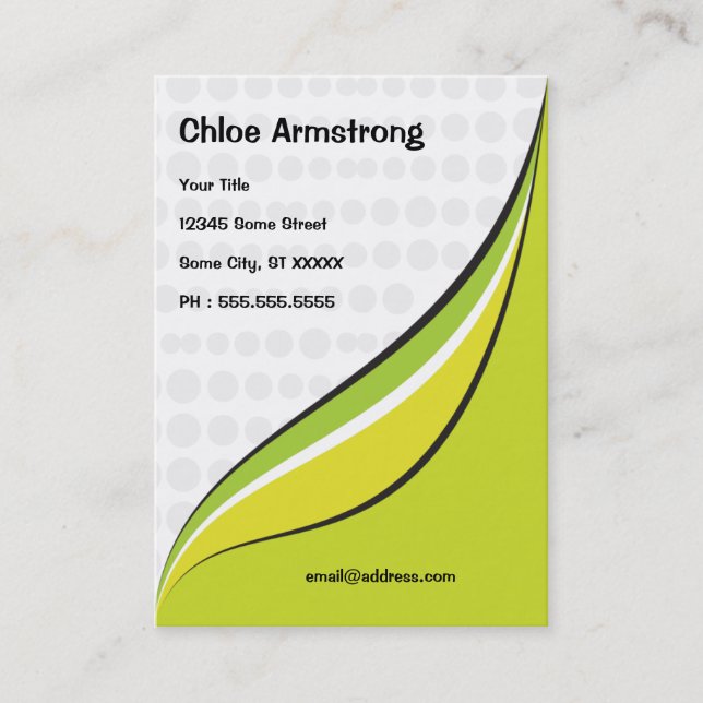 Cartão De Visita Forma (carnudo) (Frente)