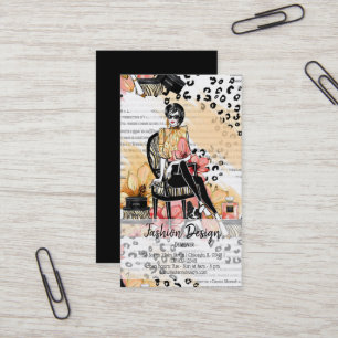 Cartão De Visita Forma feminino