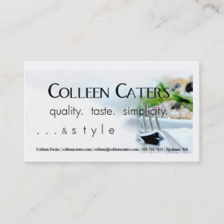 Cartão De Visita forquilha