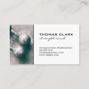 Cartão De Visita Fortalecimento do braço do treinador Pesos
