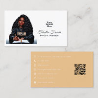 Forte Design de Liderança Afro-Negra