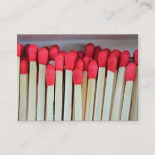 Cartão De Visita Fósforos