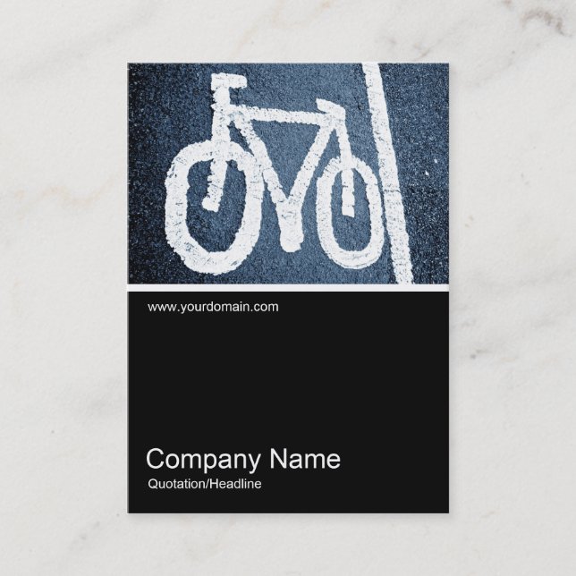 Cartão De Visita Foto 069 de Half&Half - bicicleta da estrada (Frente)