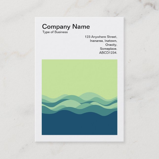 Cartão De Visita Foto ao quadrado (v3) - Esboço de som 02 (Frente)