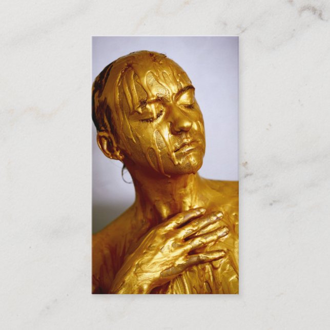 Cartão De Visita Foto da Escola de Arte (Frente)