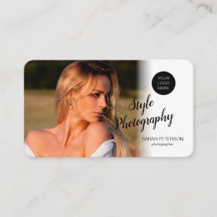 Cartão De Visita Foto de fotógrafo profissional moderno 