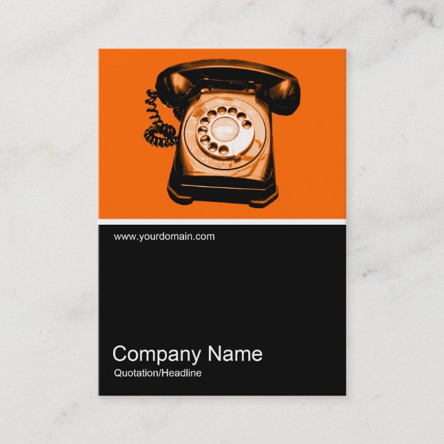 Cartão De Visita Foto de Half&Half - linha de apoio ao cliente - (Frente)