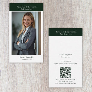 Cartão De Visita Foto de Networking Corporativo Profissional Modern