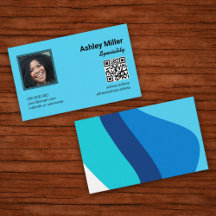 Foto do Código QR Colorida da Tendência