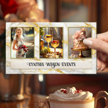 Foto do Planejador de Casamento de Marble Dourado