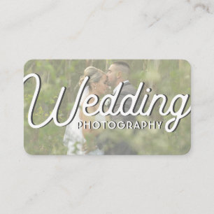 Cartão De Visita Foto Elegante Mínima Fotografia Moderna de Casame