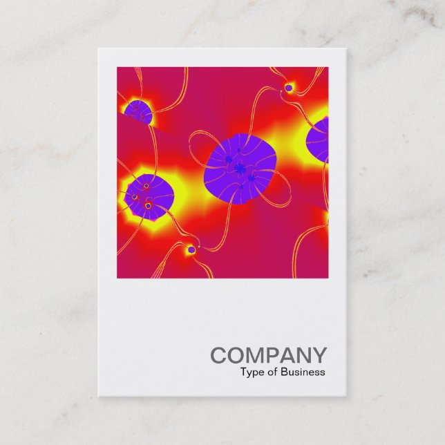 Cartão De Visita Foto em quadrado 057 - Design frontal (Frente)