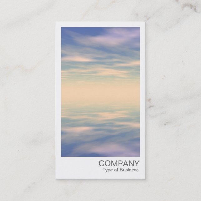 Cartão De Visita Foto instantânea - Reflexões 02 (Frente)