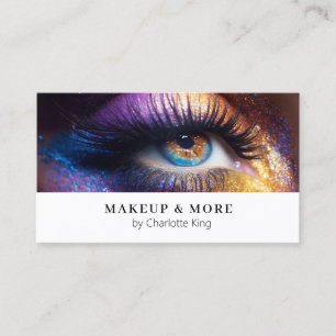 Cartão De Visita Foto Moderna, Makeup