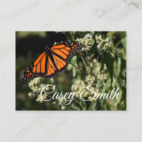 Foto personalizada da borboleta laranja monarca