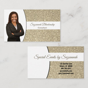Cartão De Visita Foto Principal Personalizada Profissional Brilho F