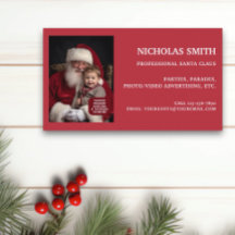 Foto profissional de Papai Noel de Natal