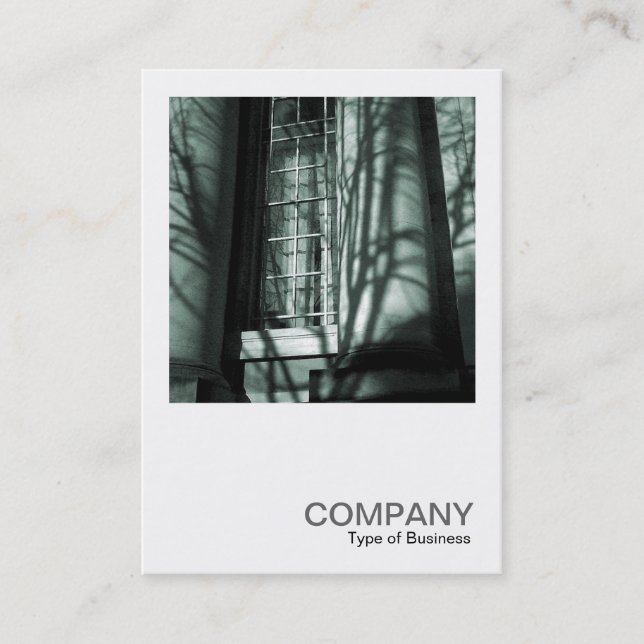 Cartão De Visita Foto Quadrada 017 - Janela Museu (Frente)