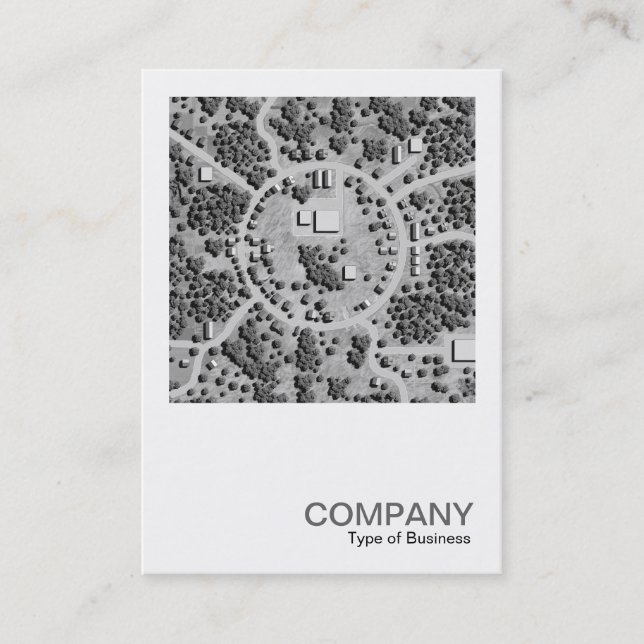 Cartão De Visita Foto Quadrada 0243 - Circleville (Frente)