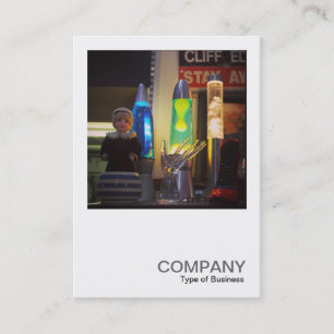 Cartão De Visita Foto Quadrada 0485 - Flea Market Still-life (Vida 