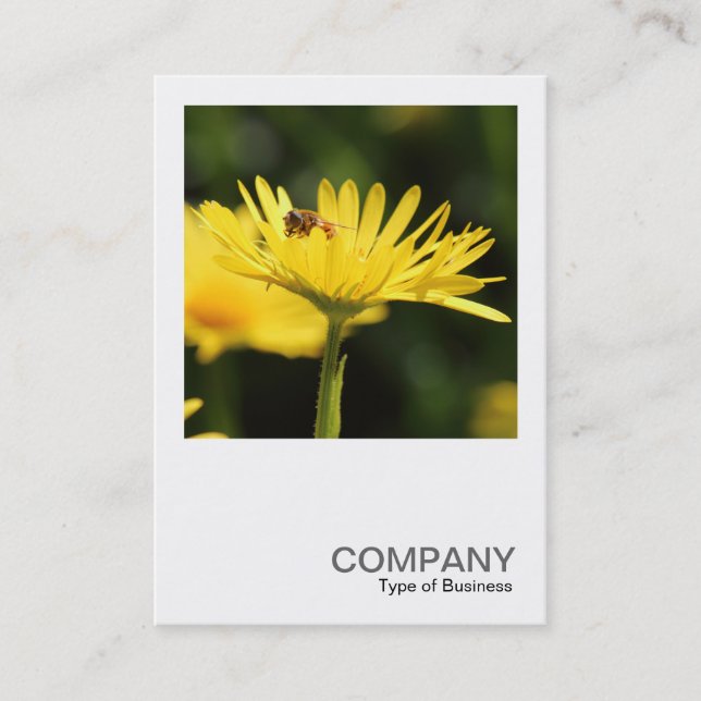 Cartão De Visita Foto quadrada 0543 - Busy Bee (Frente)