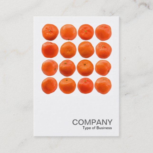 Cartão De Visita Foto Quadrada 0562 - Coleção Clementine (Frente)