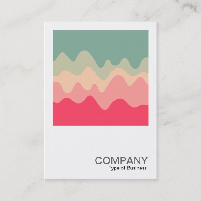 Cartão De Visita Foto quadrada 0567 - Sound Sketch 04 (Frente)