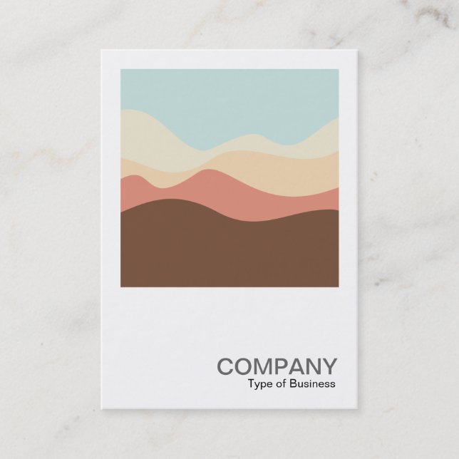 Cartão De Visita Foto quadrada 0571 - Sound Sketch 07 (Frente)