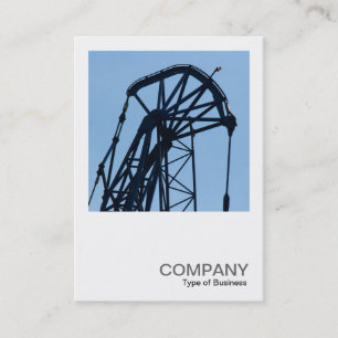 Cartão De Visita Foto quadrada 0582 - Tower Crane (Detalhes)