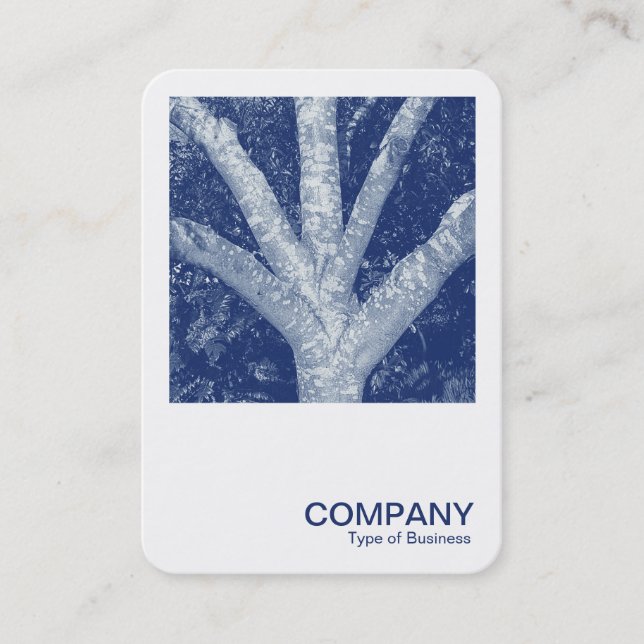 Cartão De Visita Foto Quadrada 0592 - Ramificações Perfuradas - Cia (Frente)