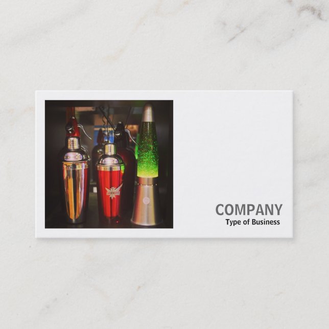 Cartão De Visita Foto quadrada (v2) - Mercado de pulgas - Vida está (Frente)