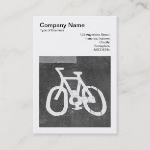 Cartão De Visita Foto Quadrada (v3) - Road Bike