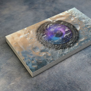 Cartão De Visita Fotografia congelada fotógrafo da objectiva