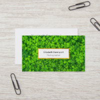 Fotografia de bonito Verde Clovers