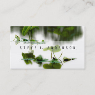 Cartão De Visita Fotografia Oriental Zen