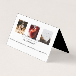 Cartão De Visita Fotografia   Portfólio de fotógrafos