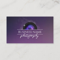 Fotografia Roxo Elegante da Câmera Fotográfica