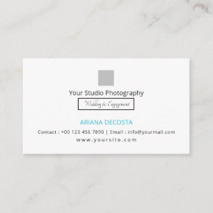 Cartão de visita fotógrafo