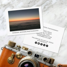 Fotógrafo de Mídia Social Minimalista Moderno