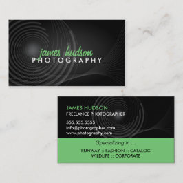 Cartão De Visita Fotógrafo moderno