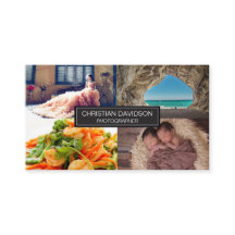 Fotógrafo, personalizável, 4 fotos