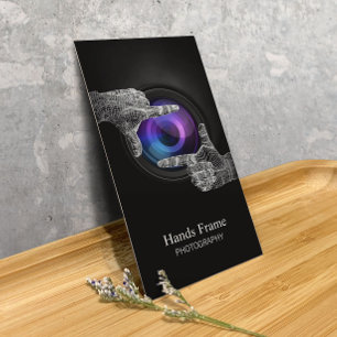 Cartão De Visita Fotógrafo profissional da fotografia