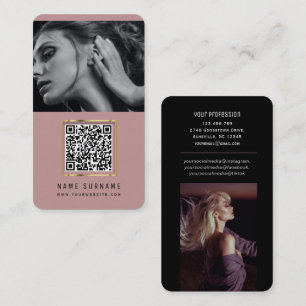 Cartão De Visita fotos qr código de barras digitalizável código
